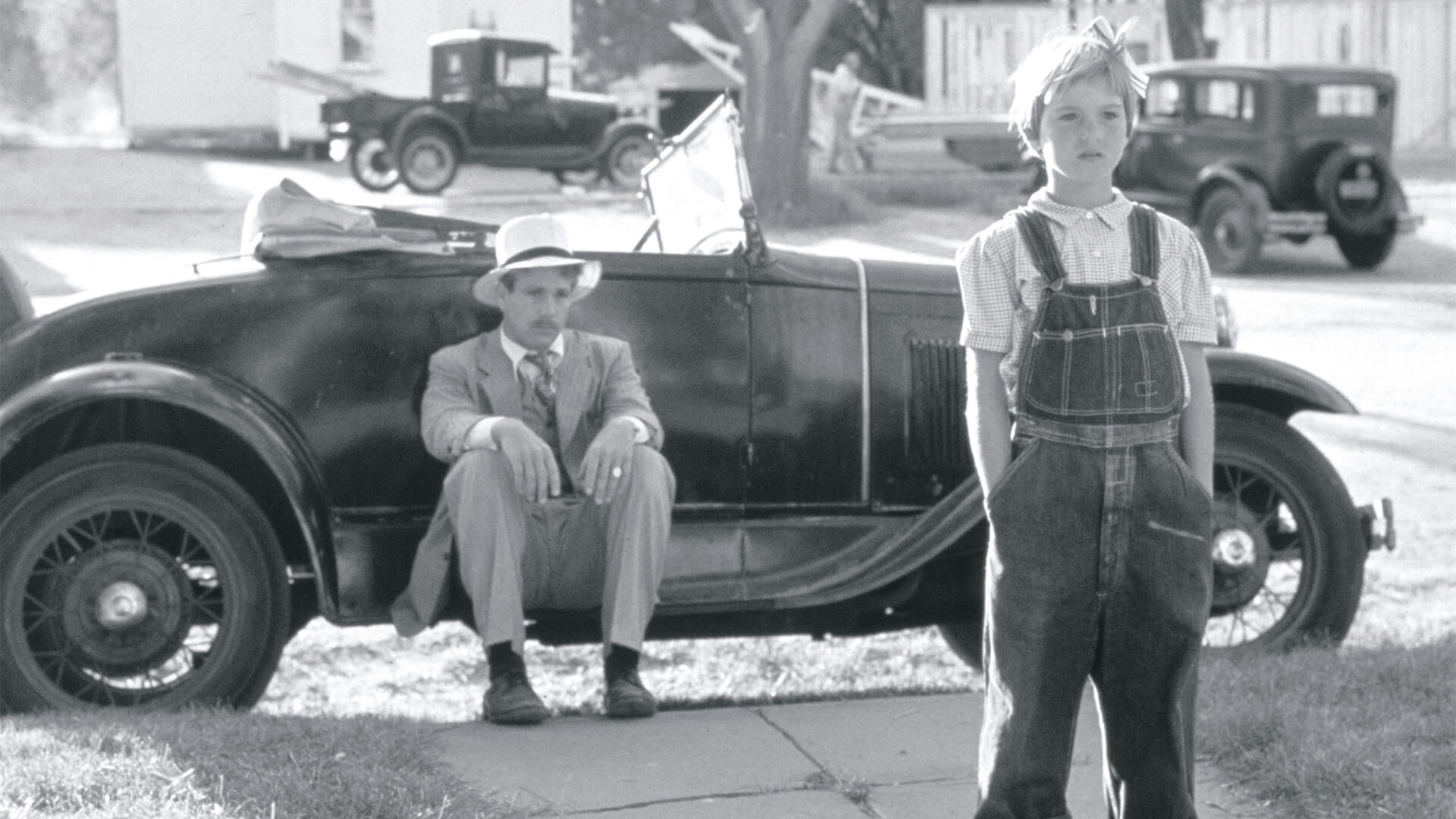 Tatum O'Neal and Ryan O'Neal dans Paper Moon de Peter Bogdanovich