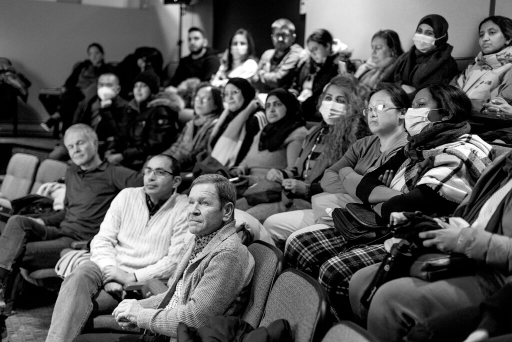 Notre public lors d'une projection organisée dans le cadre du projet Ensemble au cinéma