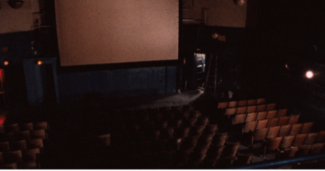 Une salle de cinéma dans le film Variety de Bette Gordon.
