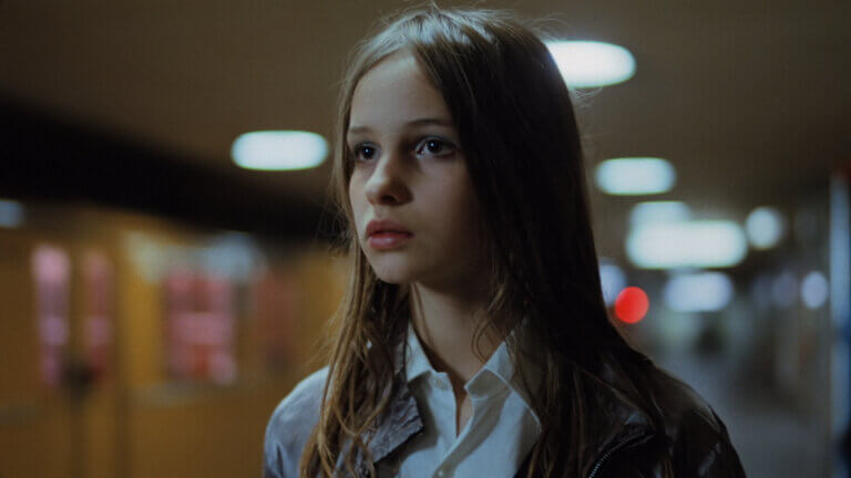 Natja Brunckhorst dans une scène du film Christiane F.